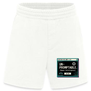 Unpromtable - Heavyweight Shorts - made by SPREAD  - OFF WHITE - Vorne