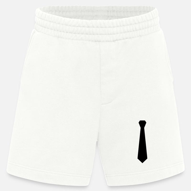 Tie - Heavyweight Shorts - made by SPREAD  - OFF WHITE