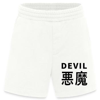 Devil's Kajni - Heavyweight Shorts - made by SPREAD  - OFF WHITE - Vorne