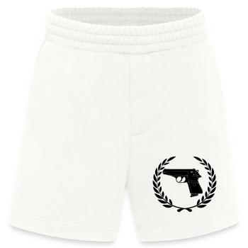 Walther im Lorbeerkranz - Heavyweight Shorts - made by SPREAD  - OFF WHITE - Vorne
