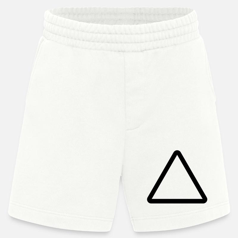 Baustelle, Warnschild Vorlage, Danger Warning - Heavyweight Shorts - made by SPREAD  - OFF WHITE
