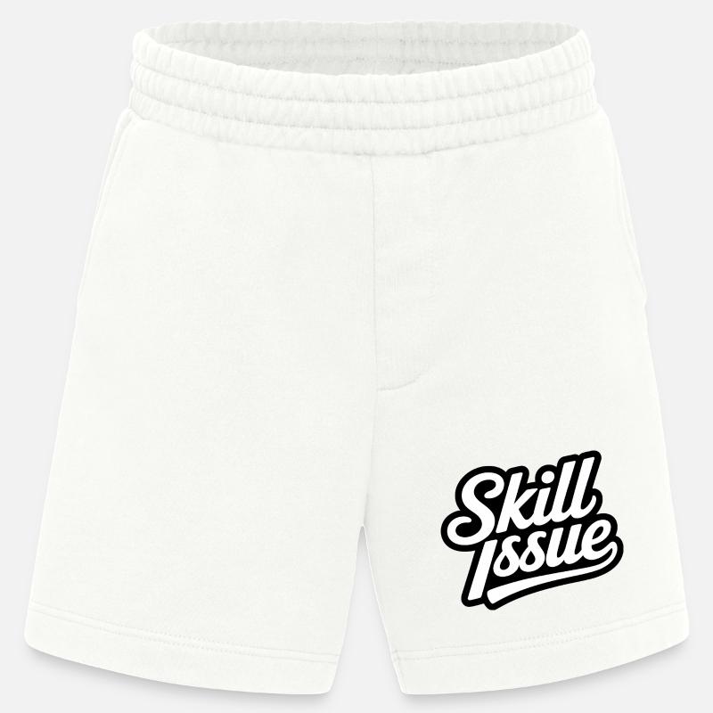 Skill-Problem - Lustige Gen Alpha Memes - Heavyweight Shorts - made by SPREAD  - OFF WHITE