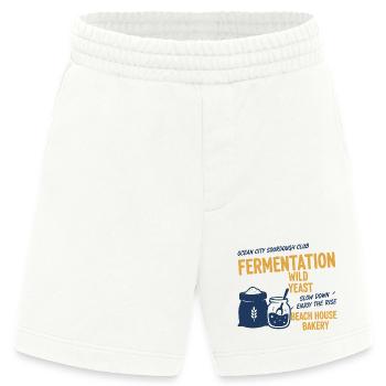 Sourdough Bread Baking Baker Sourdough Starter Jar - Heavyweight Shorts - made by SPREAD  - OFF WHITE - Vorne