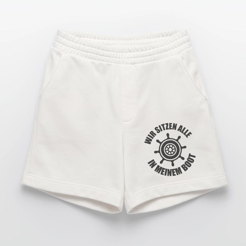 Motorboot Kapitän Boot Boote Seefahrt Geschenk Heavyweight Shorts - made by SPREAD 