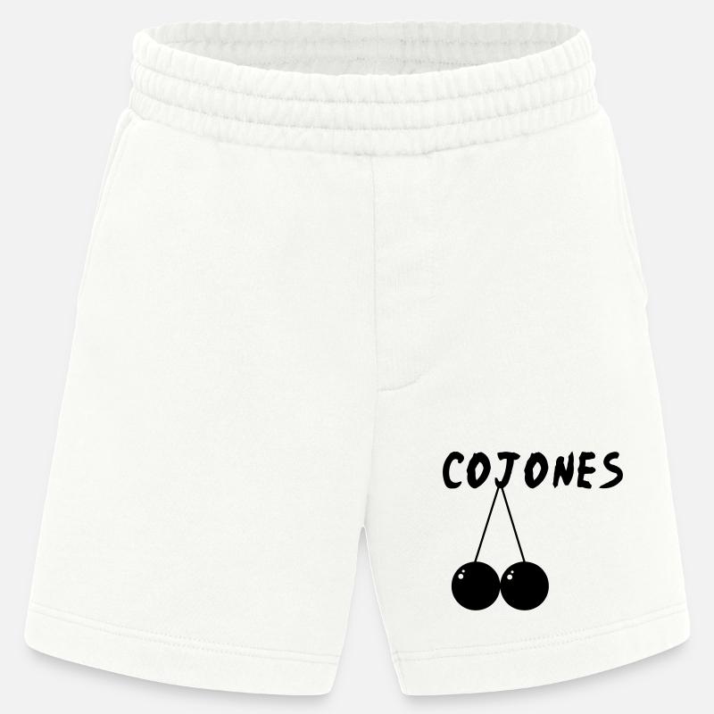 Cojones - Short bio épais fabriqué en UE - OFF WHITE