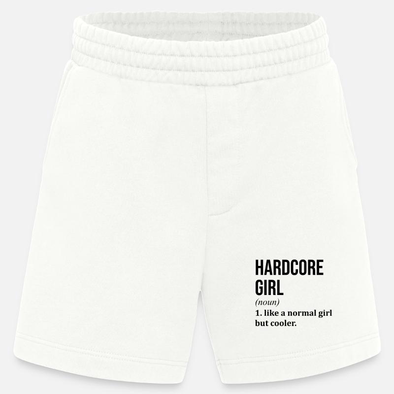 Hardcore - Heavyweight Shorts - made by SPREAD  - OFF WHITE