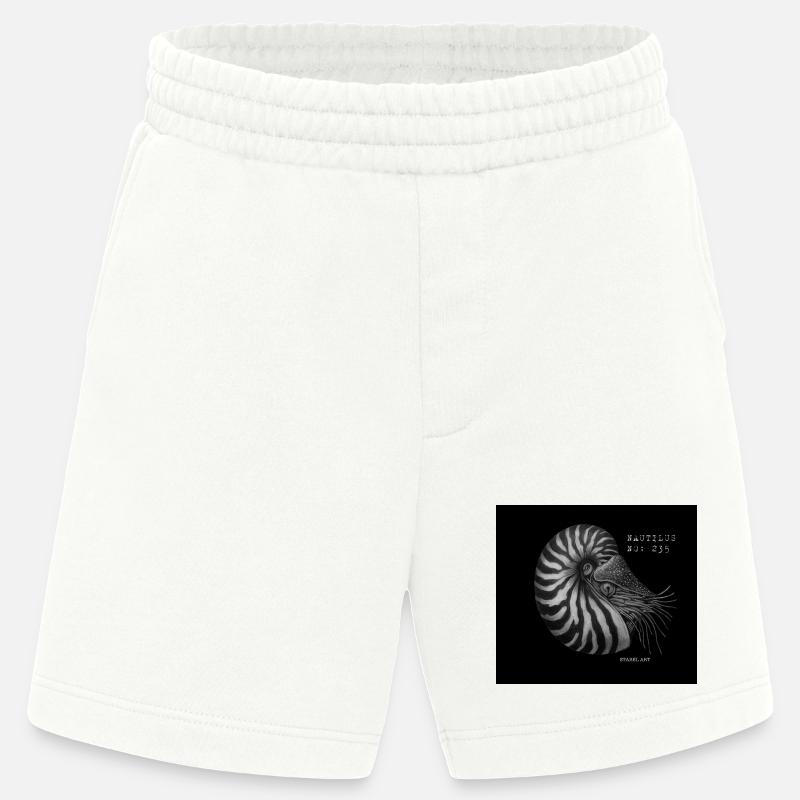 Perlboot - Nautilus - Heavyweight Shorts - made by SPREAD  - OFF WHITE