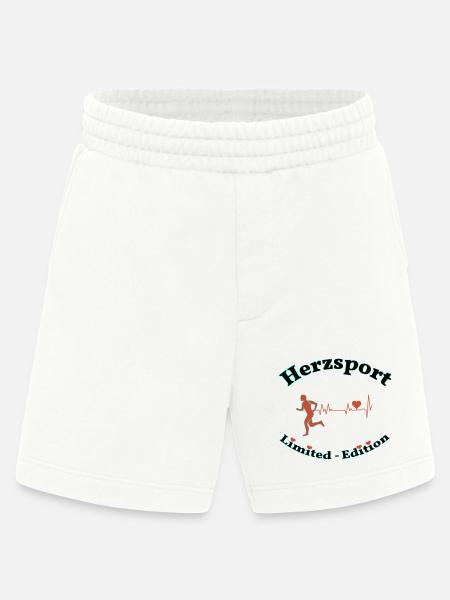 Herzsport - Heavyweight Shorts - made by SPREAD  - OFF WHITE