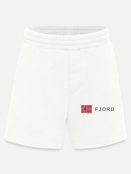 Fjord Norway - Heavyweight Shorts - made by SPREAD - OFF WHITE