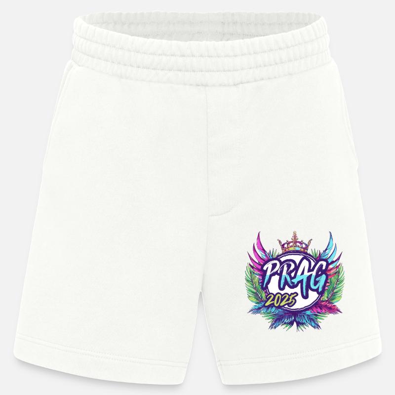 Prag 2025 Bunt - Heavyweight Shorts - made by SPREAD  - OFF WHITE