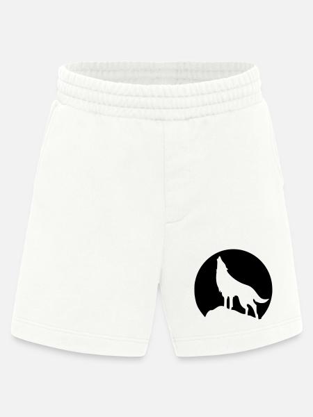 Wolf - Mond - Heavyweight Shorts - made by SPREAD  - OFF WHITE