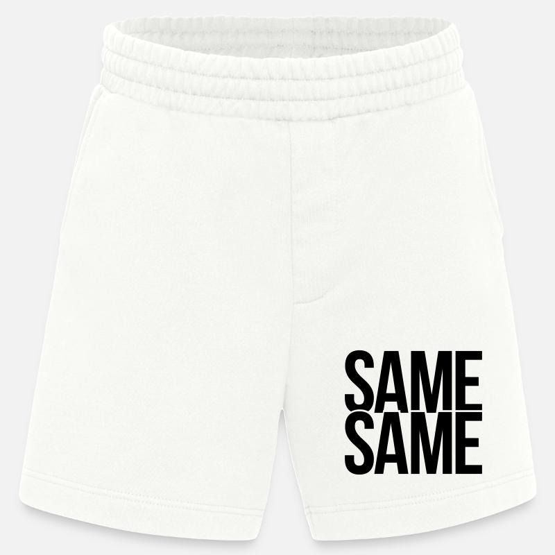 same same - Heavyweight Shorts - made by SPREAD  - OFF WHITE