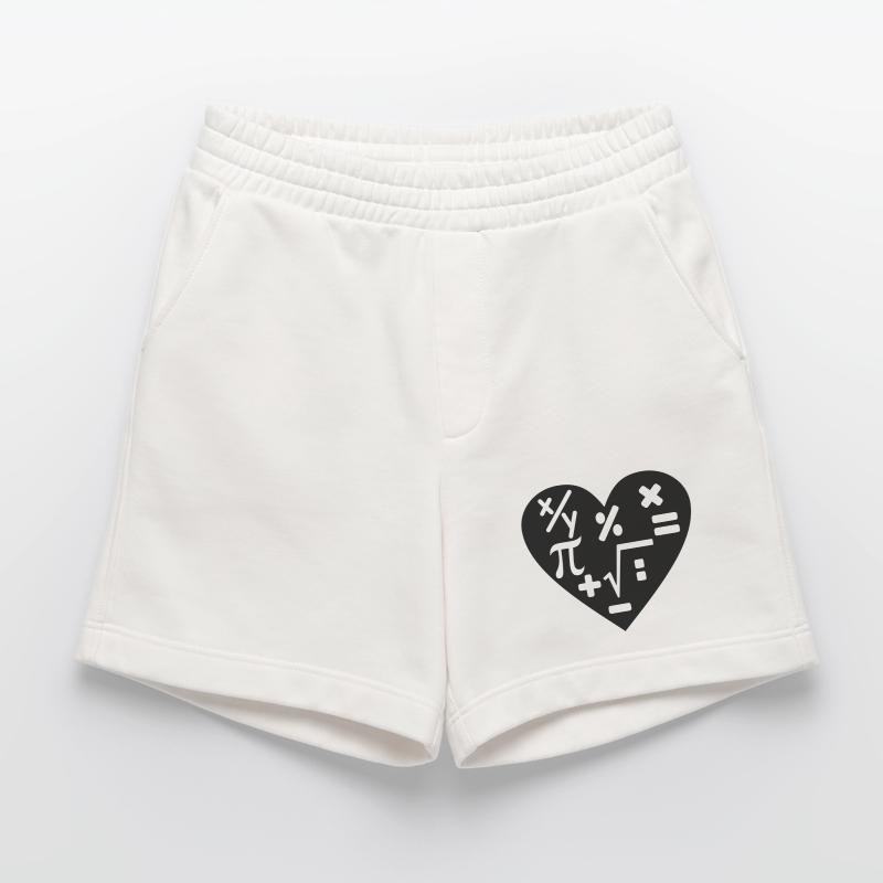 Math arithmetic Heavyweight Shorts - made by SPREAD 