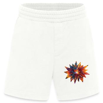 Colorful Color Explosion - ApriNoeScor - Heavyweight Shorts - made by SPREAD  - OFF WHITE - Front
