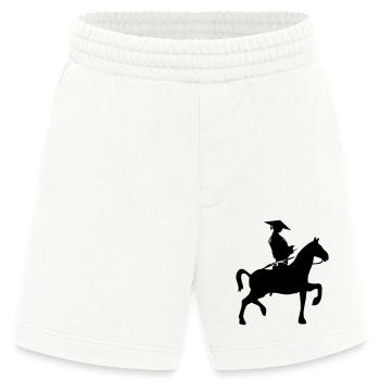samurai reiter - Heavyweight Shorts - made by SPREAD  - OFF WHITE - Vorne