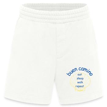 Buen Camino Shell Eat Sleep Walk - Heavyweight Shorts - made by SPREAD  - OFF WHITE - Vorne