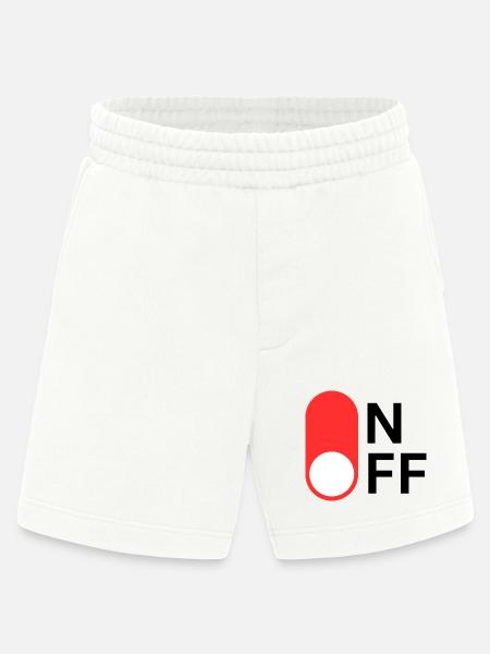 ON/OFF mode - Heavyweight Shorts - made by SPREAD - OFF WHITE