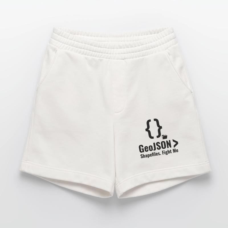 GeoJSON Shapefiles GIS Data Format Debate Heavyweight Shorts - made by SPREAD 
