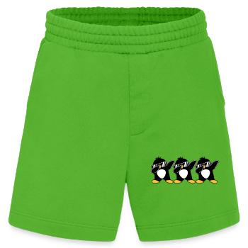 Dab Équipe Pingouin - Short bio épais fabriqué en UE - Apple Neon - Devant