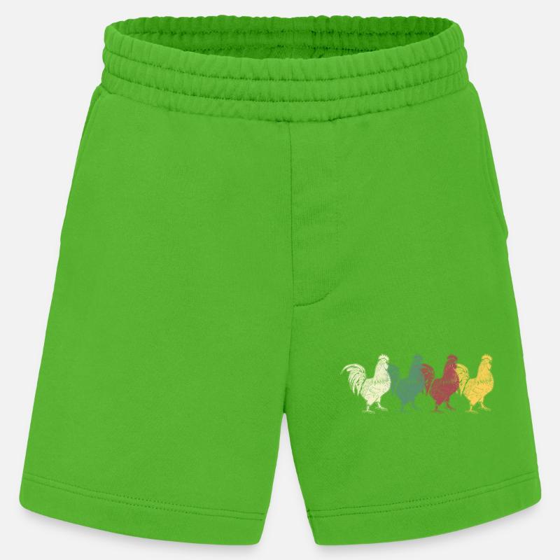 Hahn - Heavyweight Shorts - made by SPREAD  - Apple Neon