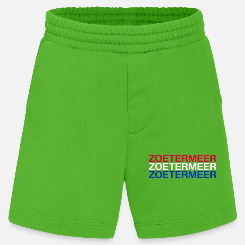 ZOETERMEER Pays-Bas Drapeau des Pays-Bas - Short bio épais fabriqué en UE - Apple Neon