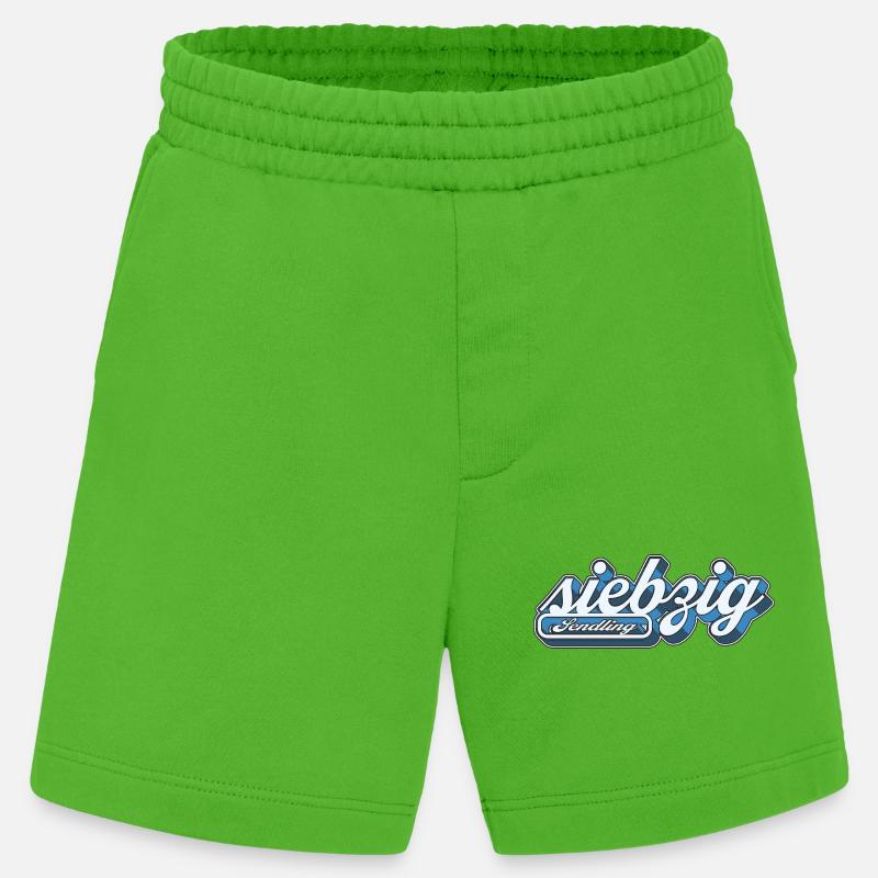 Sendling siebzig Retro München089 Minga 089  - Heavyweight Shorts - made by SPREAD  - Apple Neon