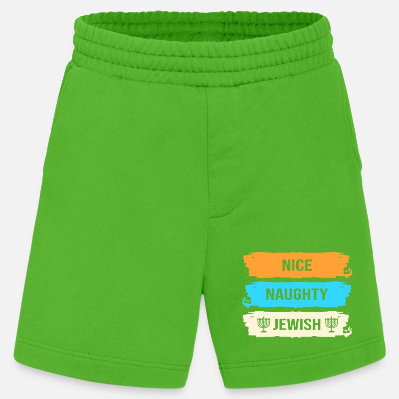 Hanoukka Hanoukka Hanoucca - Short bio épais fabriqué en UE - Apple Neon
