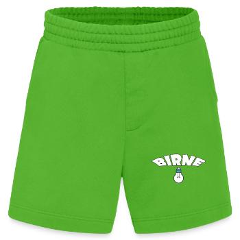 BIRNE - Heavyweight Shorts - made by SPREAD  - Apple Neon - Vorne