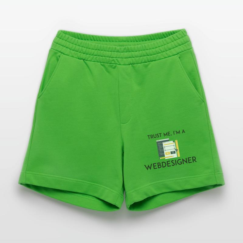 Trust Me I'm a Webdesigner Heavyweight Shorts - made by SPREAD 