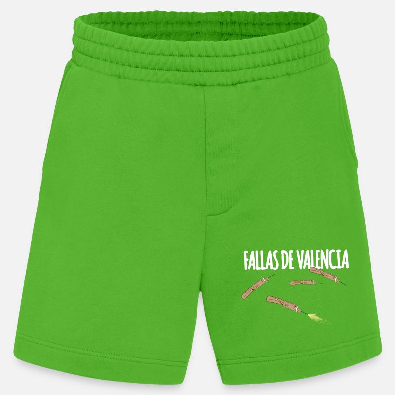 Fallas De Valencia Trueno - Heavyweight Shorts - made by SPREAD  - Apple Neon