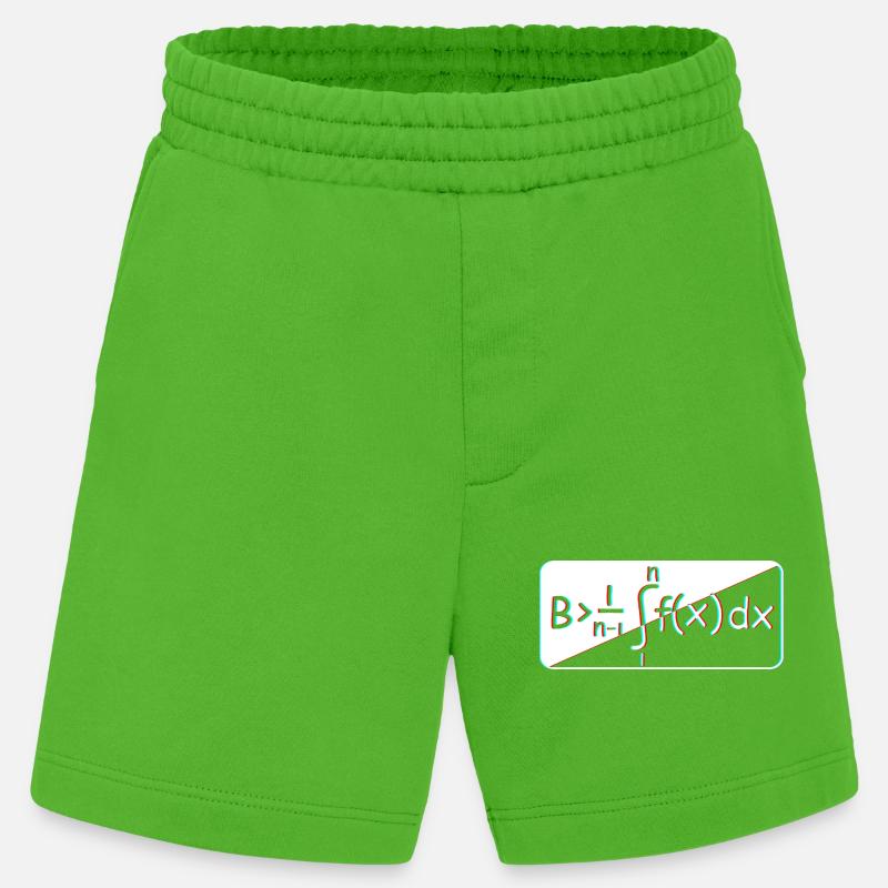 Mathematician Math Mathematical Mathematics - Heavyweight Shorts - made by SPREAD  - Apple Neon