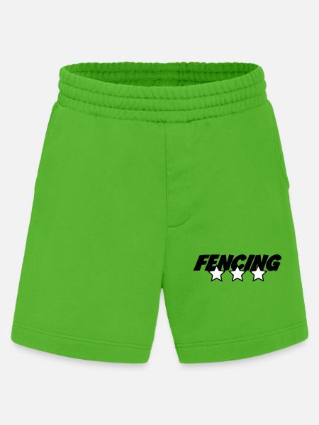 Three-star fencing: the best foil fencer - Heavyweight Shorts - made by SPREAD  - Apple Neon