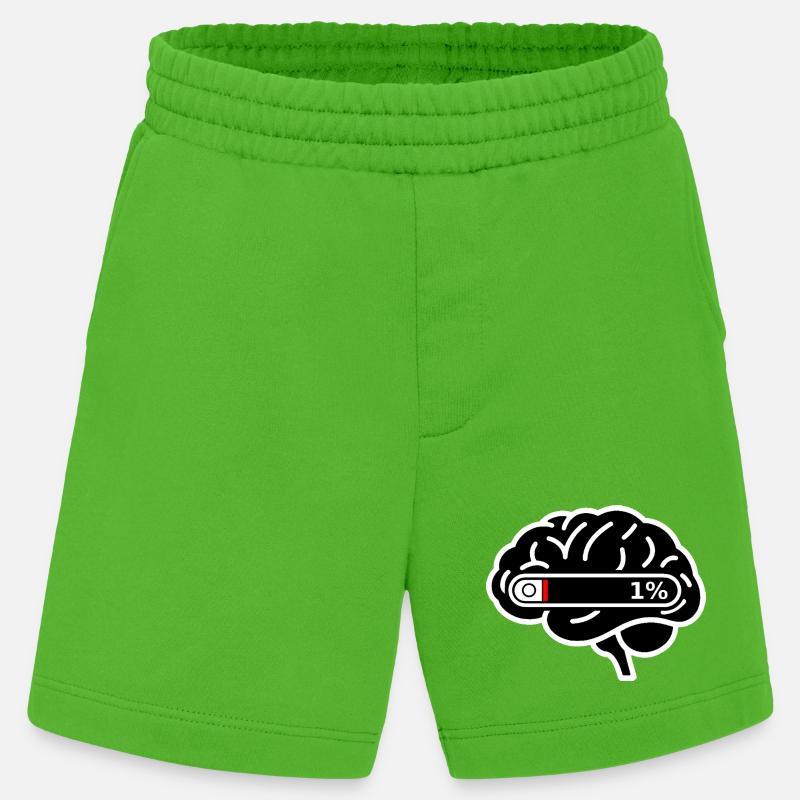 Brain_Loading_1 _Digital_Burnout - Short bio épais fabriqué en UE - Apple Neon