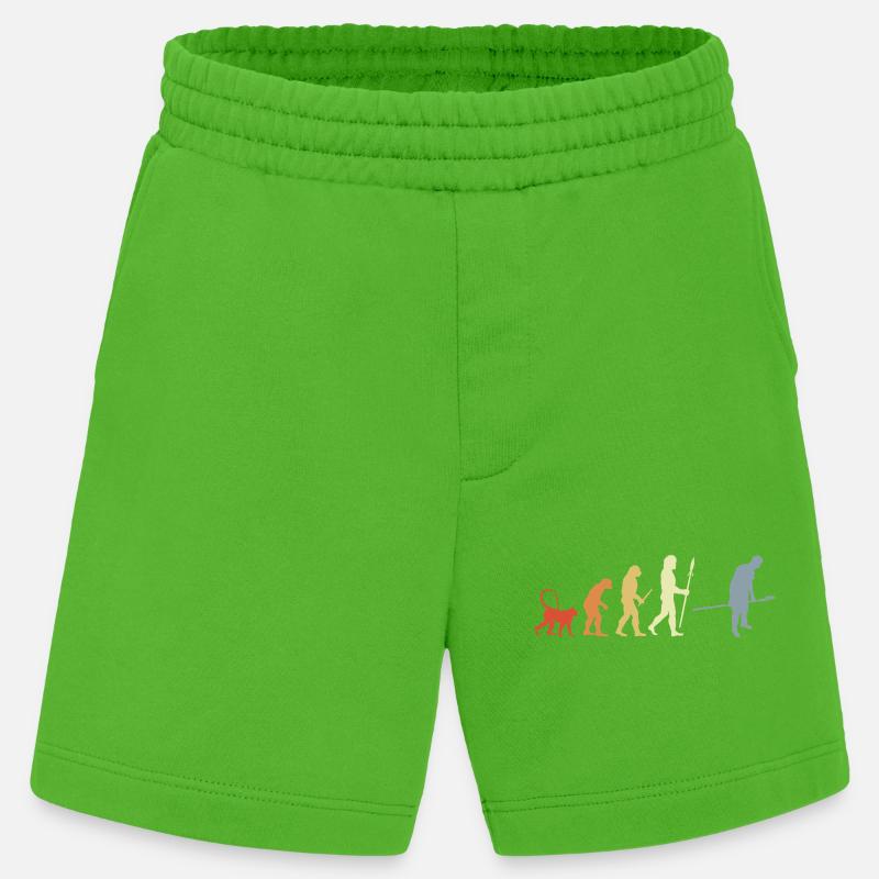 Baker Evolution Retro Look - Heavyweight Shorts - made by SPREAD  - Apple Neon