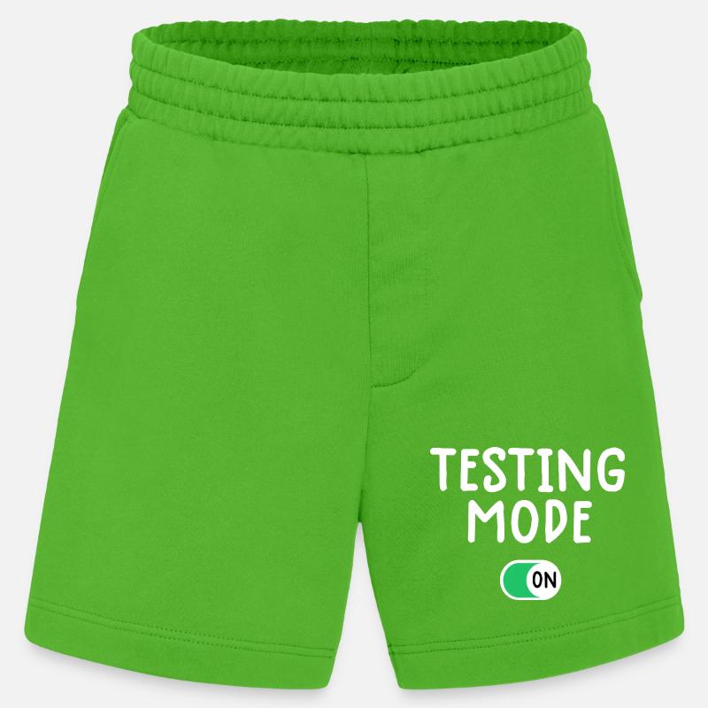 Mode test sur Graphic Tee - Short bio épais fabriqué en UE - Apple Neon