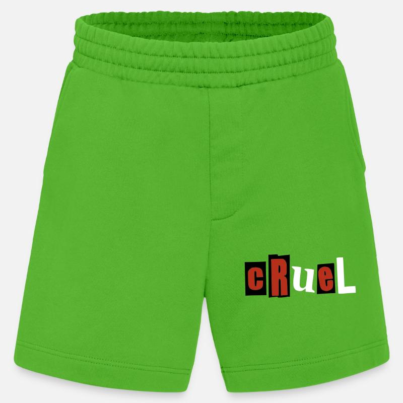 grausam - Heavyweight Shorts - made by SPREAD  - Apple Neon