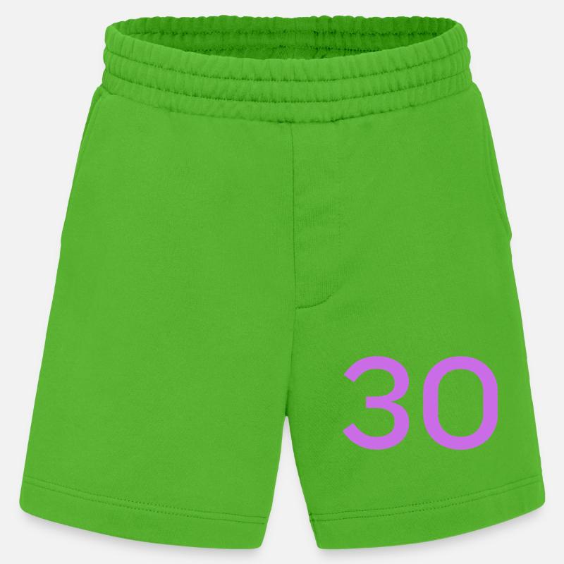 30 - Heavyweight Shorts - made by SPREAD  - Apple Neon