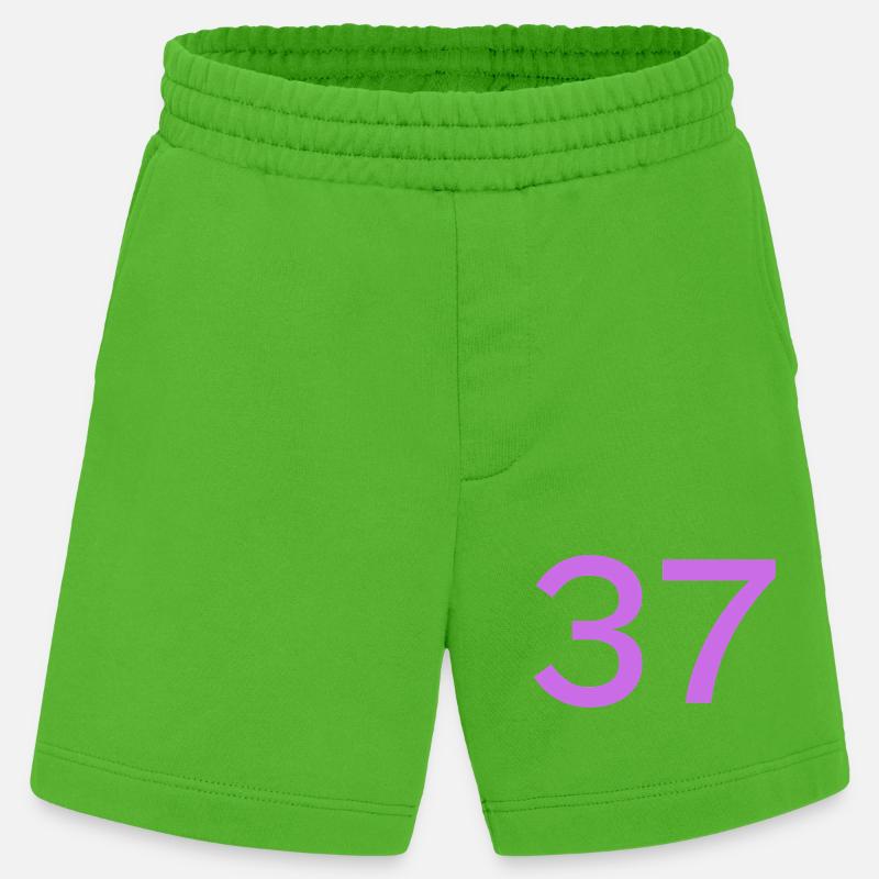 37 - Heavyweight Shorts - made by SPREAD  - Apple Neon