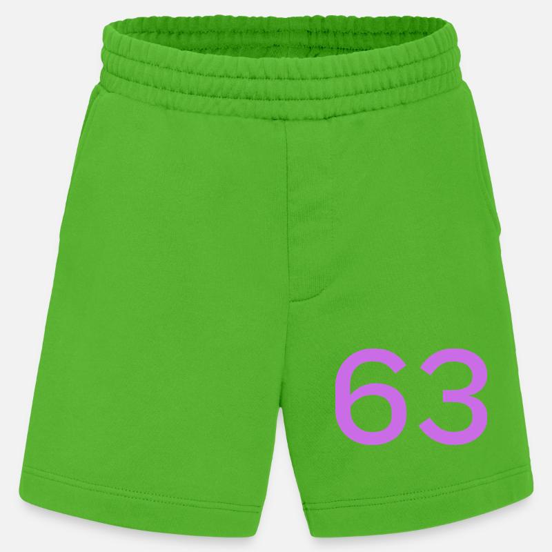 63 - Heavyweight Shorts - made by SPREAD - Apple Neon