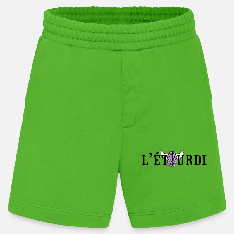 schwindlig - Heavyweight Shorts - made by SPREAD  - Apple Neon