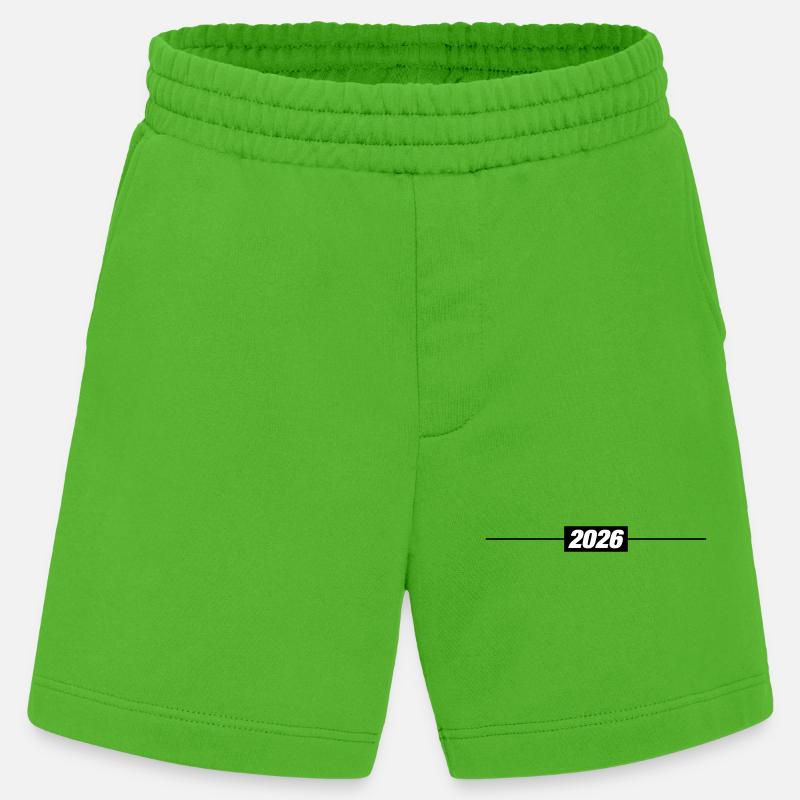 2026 Jahr Element - Heavyweight Shorts - made by SPREAD  - Apple Neon