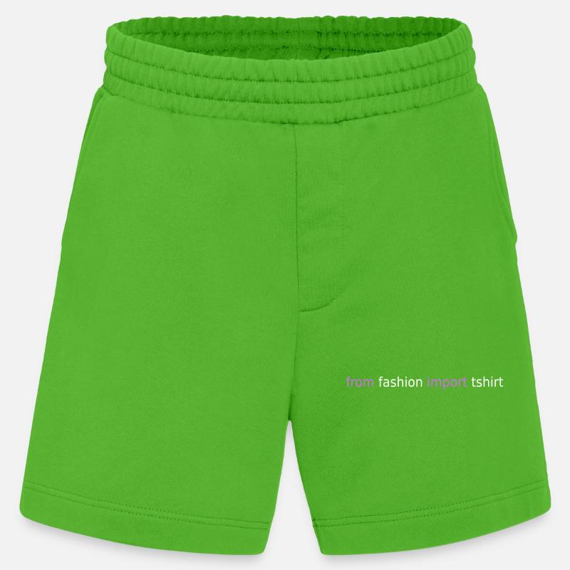 Python Shirt - Heavyweight Shorts - made by SPREAD  - Apple Neon