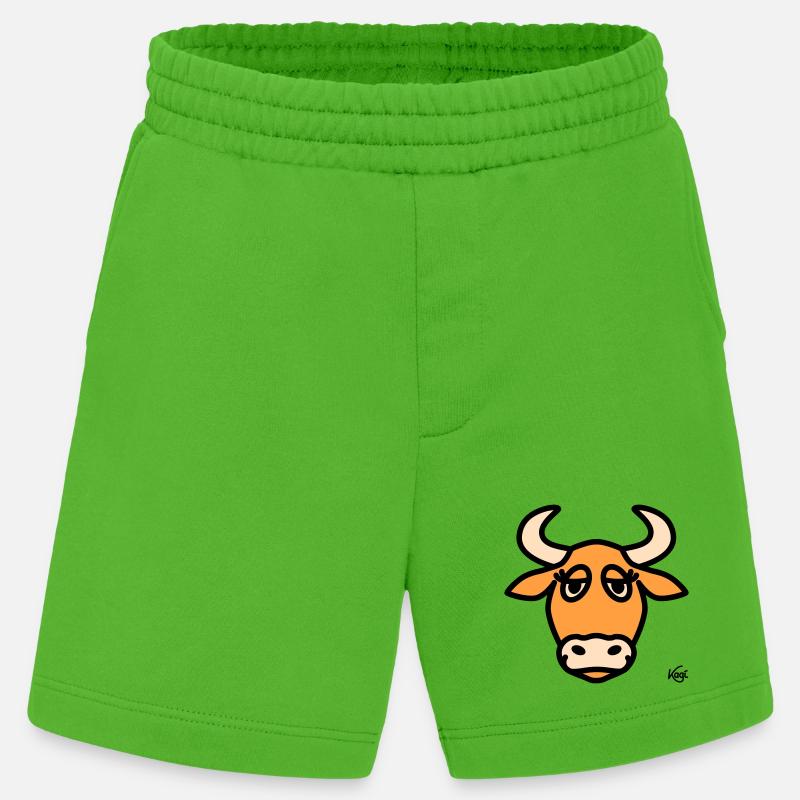 Taurus Large - Heavyweight Shorts - made by SPREAD - Apple Neon