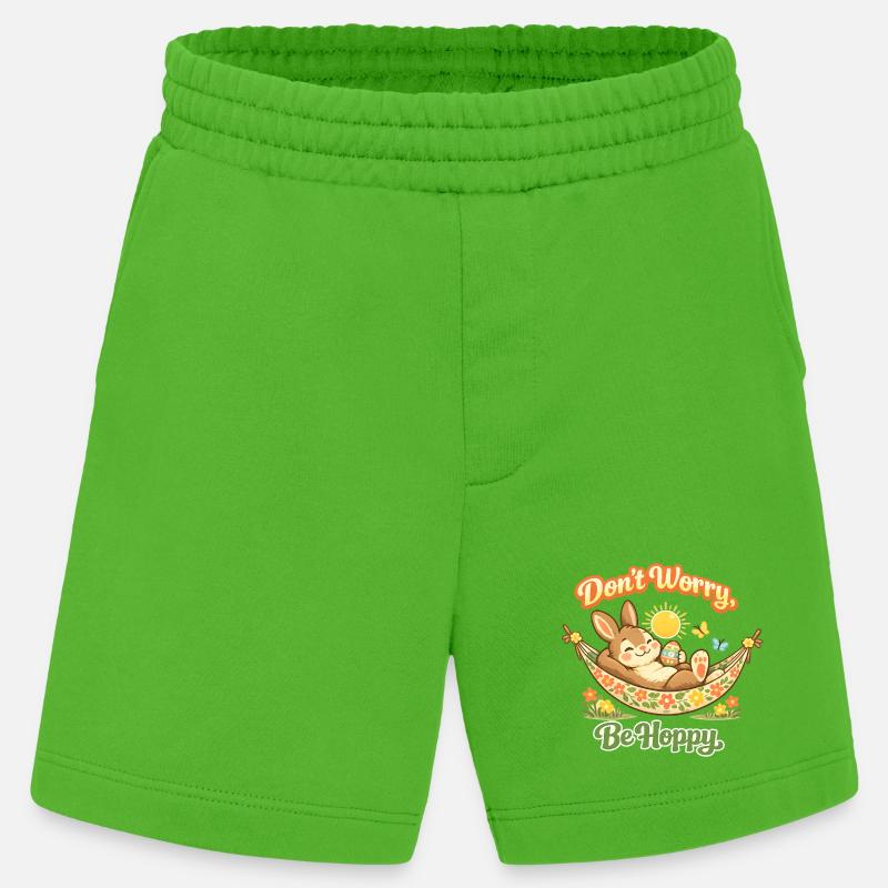Saying Easter Bunny Funny - Heavyweight Shorts - made by SPREAD  - Apple Neon