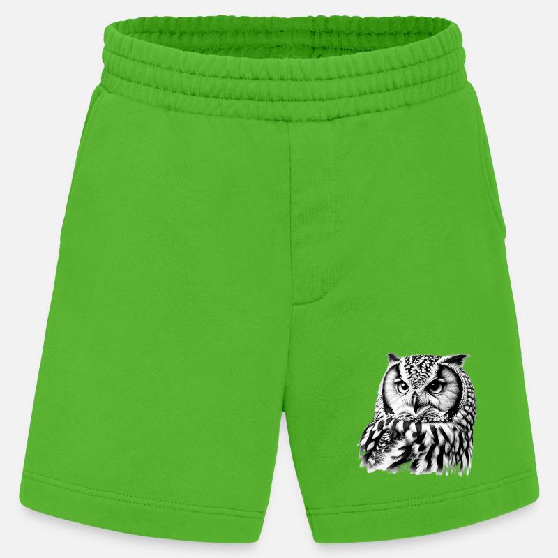 Eule - Heavyweight Shorts - made by SPREAD  - Apple Neon