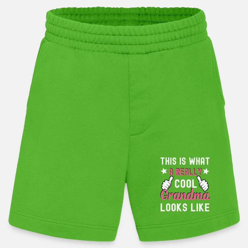 Grossmutter - Heavyweight Shorts - made by SPREAD  - Apple Neon