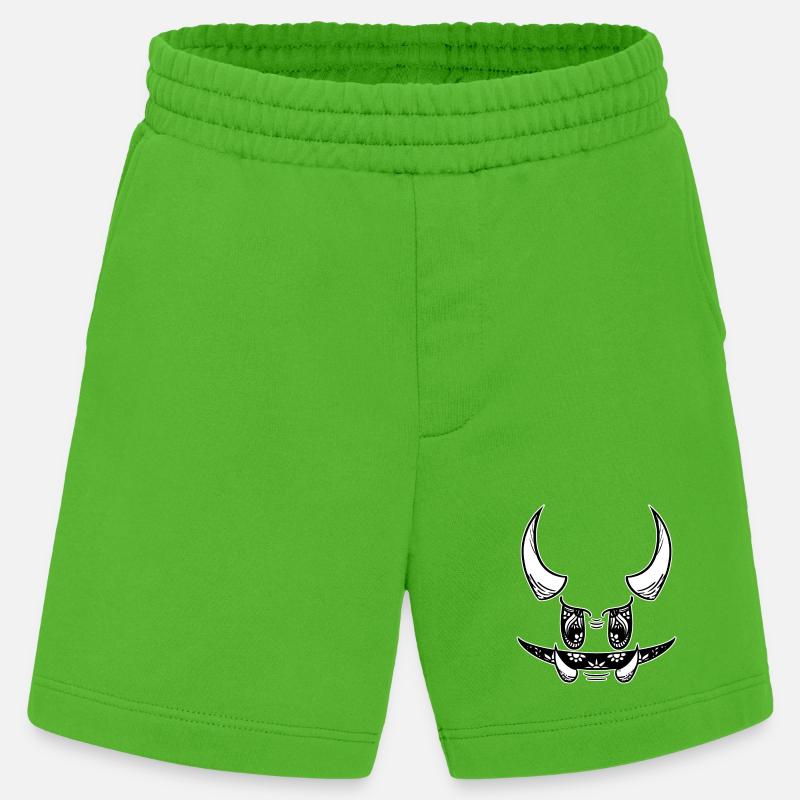 Prankster-Dämon! Von Pousse2Bamboo ! v2 - Heavyweight Shorts - made by SPREAD  - Apple Neon
