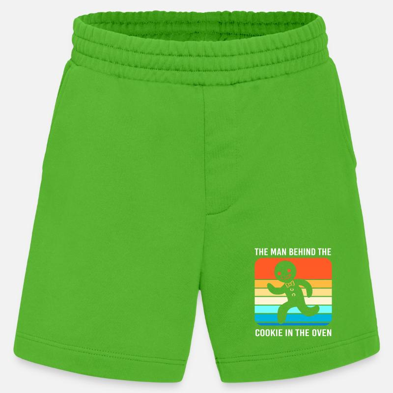 Werdender Papa werdende Väter - Heavyweight Shorts - made by SPREAD  - Apple Neon