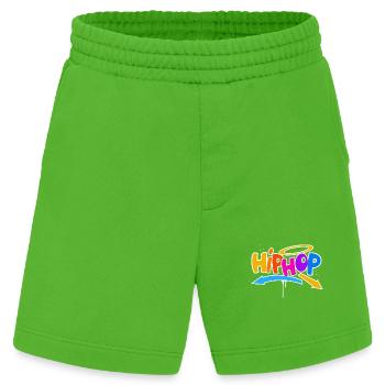 Hip Hop - Heavyweight Shorts - made by SPREAD  - Apple Neon - Vorne