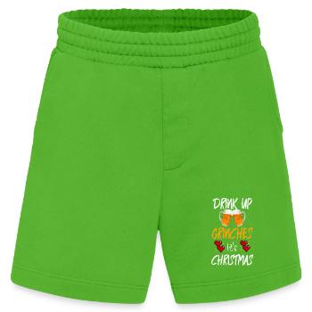 Weihnachten Weihnachten Weihnachten Weihnachten - Heavyweight Shorts - made by SPREAD  - Apple Neon - Vorne